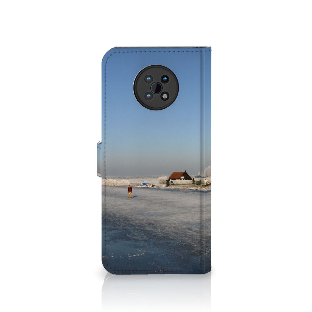 Nokia G50 Flip Cover Schaatsers