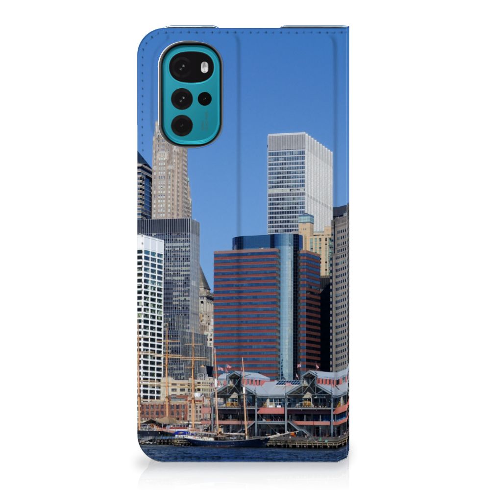 Motorola Moto G22 Book Cover Vrijheidsbeeld - B2C Telecom