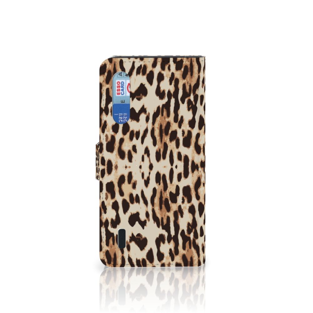 Xiaomi Mi 9 Lite Telefoonhoesje met Pasjes Leopard