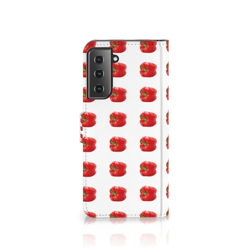 Samsung Galaxy S21 Plus Book Cover Paprika Red