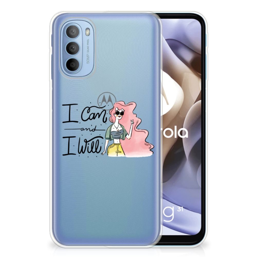 Motorola Moto G31 | G41 Telefoonhoesje met Naam i Can B2C Telecom