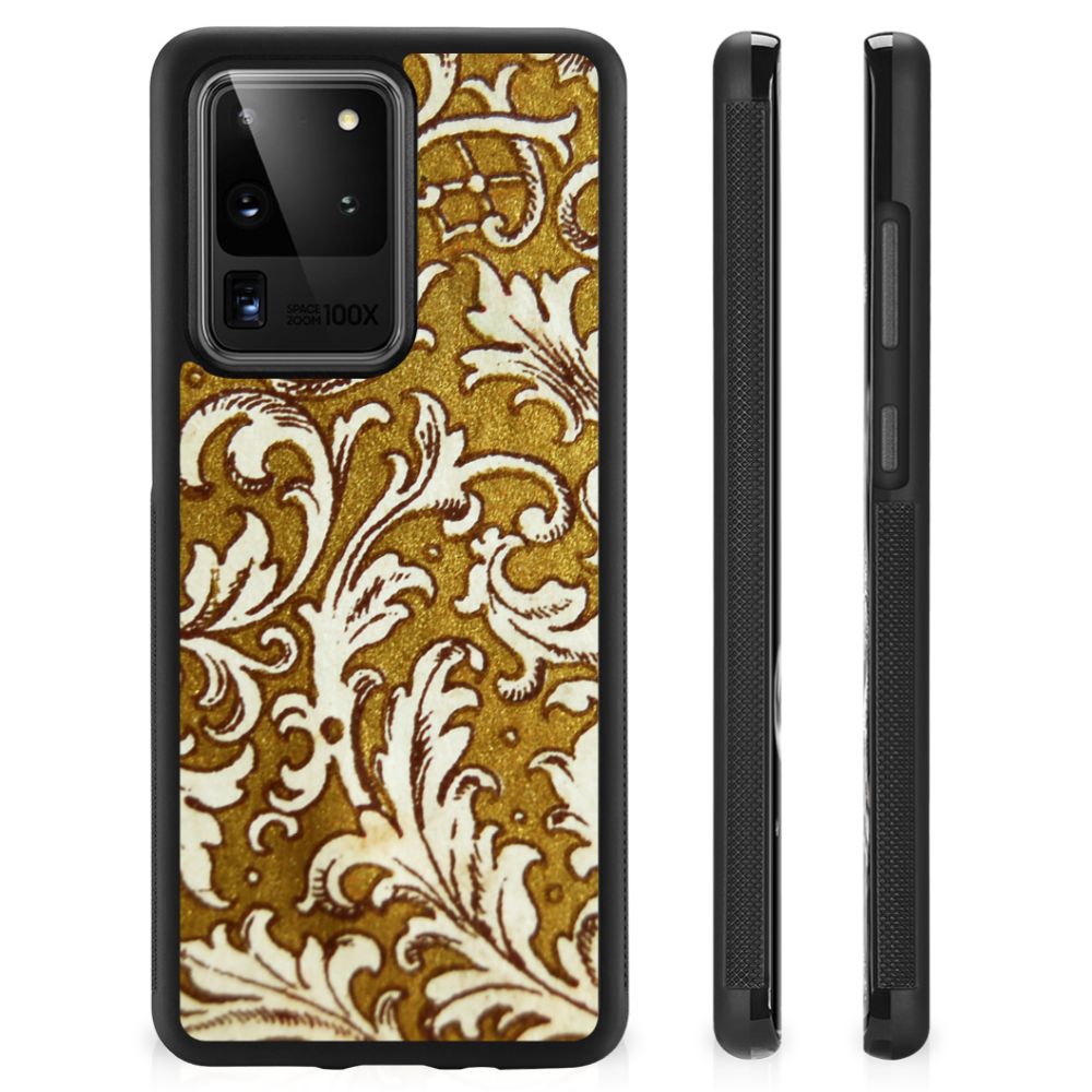 Hoesje TPU Samsung Galaxy S20 Ultra Barok Goud B2C Telecom