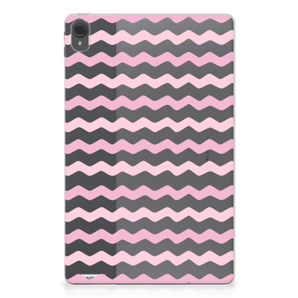 Lenovo Tab P11 | P11 Plus Hippe Hoes Waves Roze - B2C Telecom