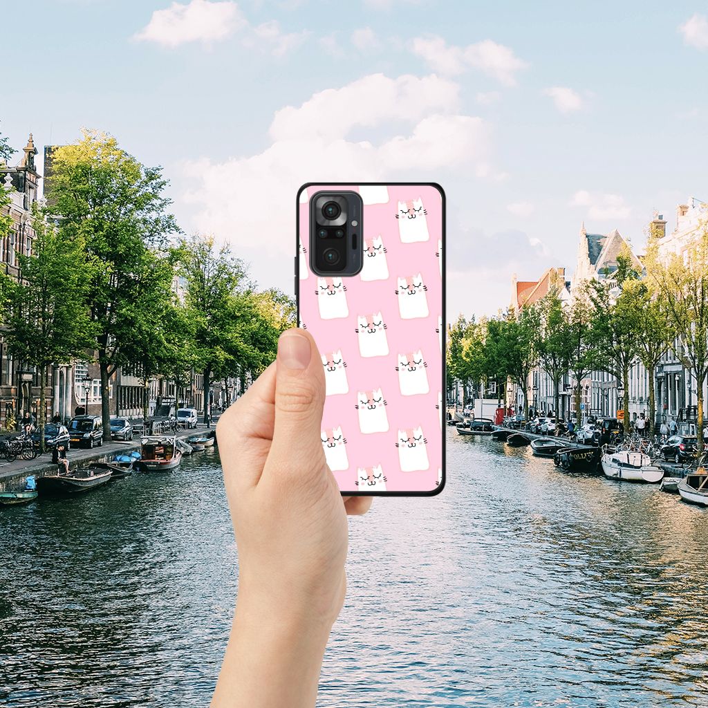 Xiaomi Redmi Note 10 Pro Dierenprint Telefoonhoesje Sleeping Cats B2C Telecom