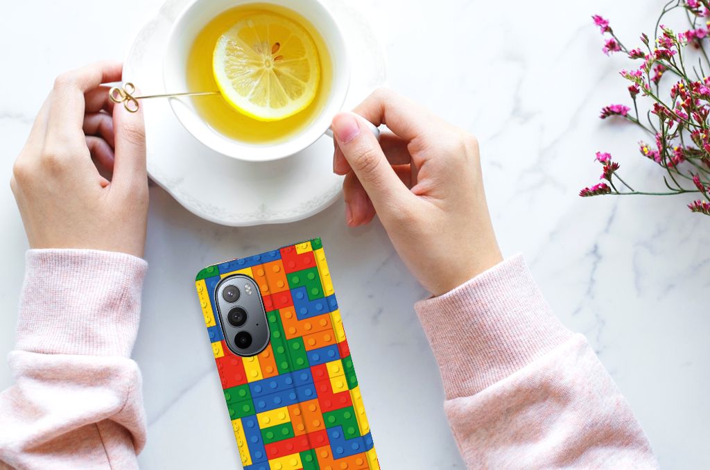 Motorola Edge 30 Pro Hoesje met Magneet Blokken - B2C Telecom