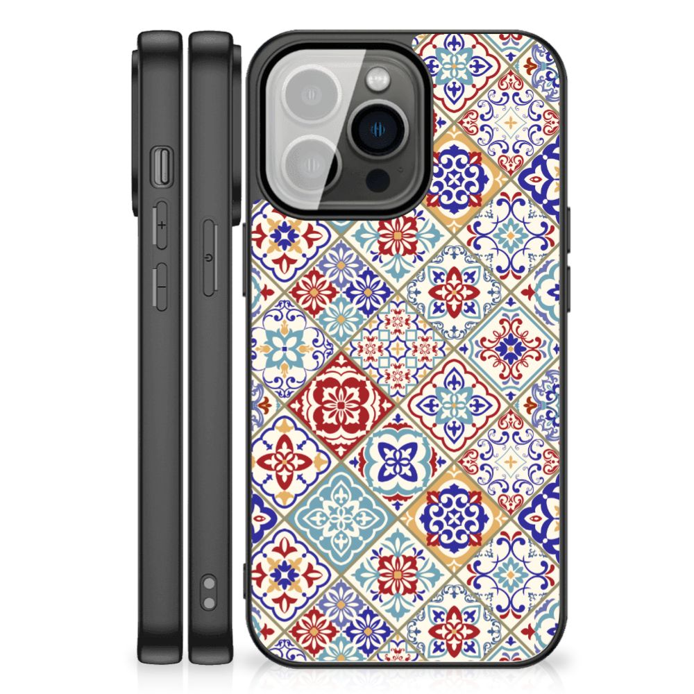 iPhone 13 Pro Max Marmeren Print Telefoonhoesje Tiles Color B2C Telecom
