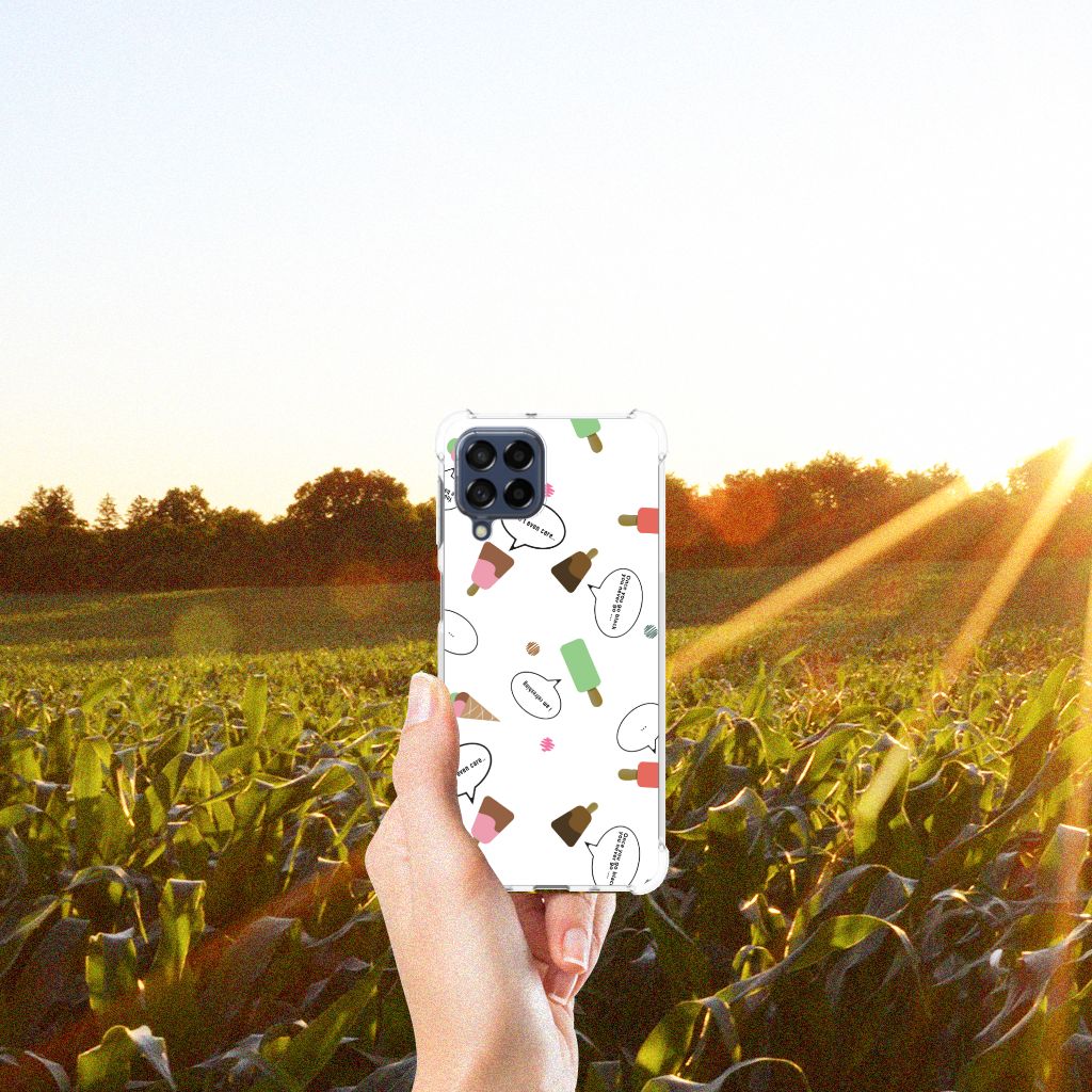 Samsung Galaxy M53 Beschermhoes IJsjes B2C Telecom