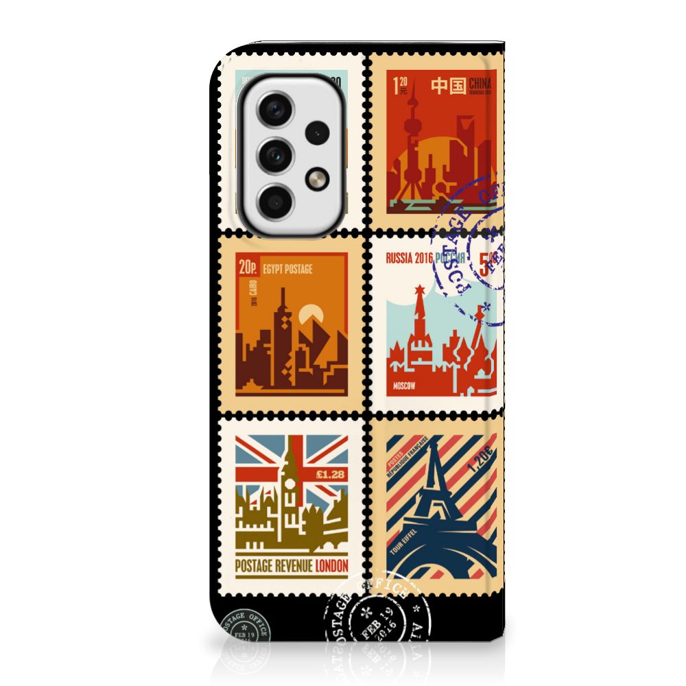 Samsung Galaxy A23 Book Cover Postzegels - B2C Telecom