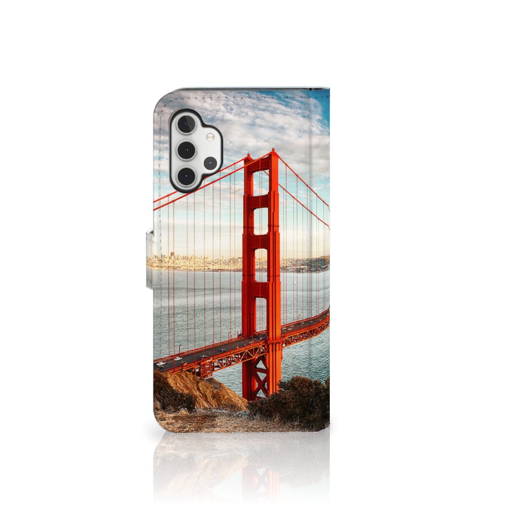 Samsung Galaxy A32 4G Flip Cover Golden Gate Bridge