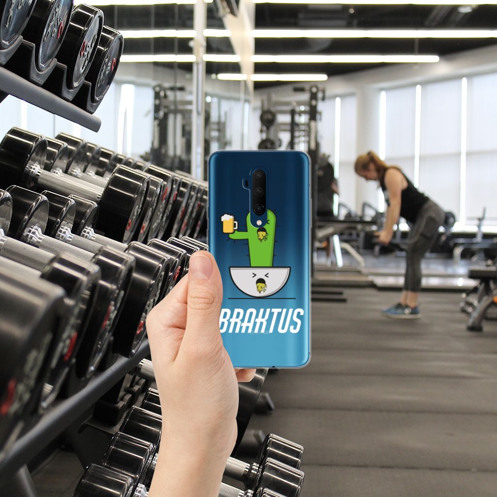 OnePlus 7T Pro Telefoonhoesje met Naam Braktus