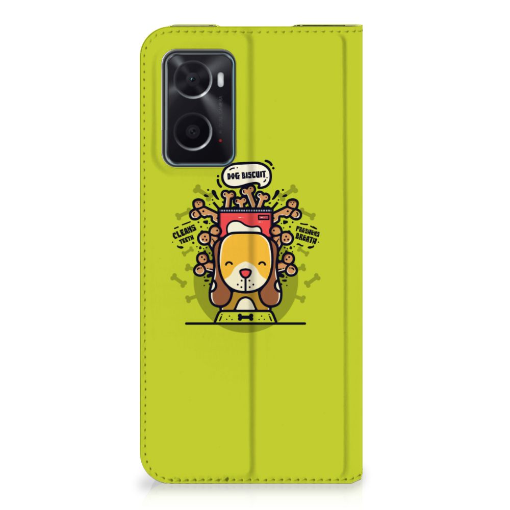 OPPO A96 | A76 Magnet Case Doggy Biscuit - B2C Telecom