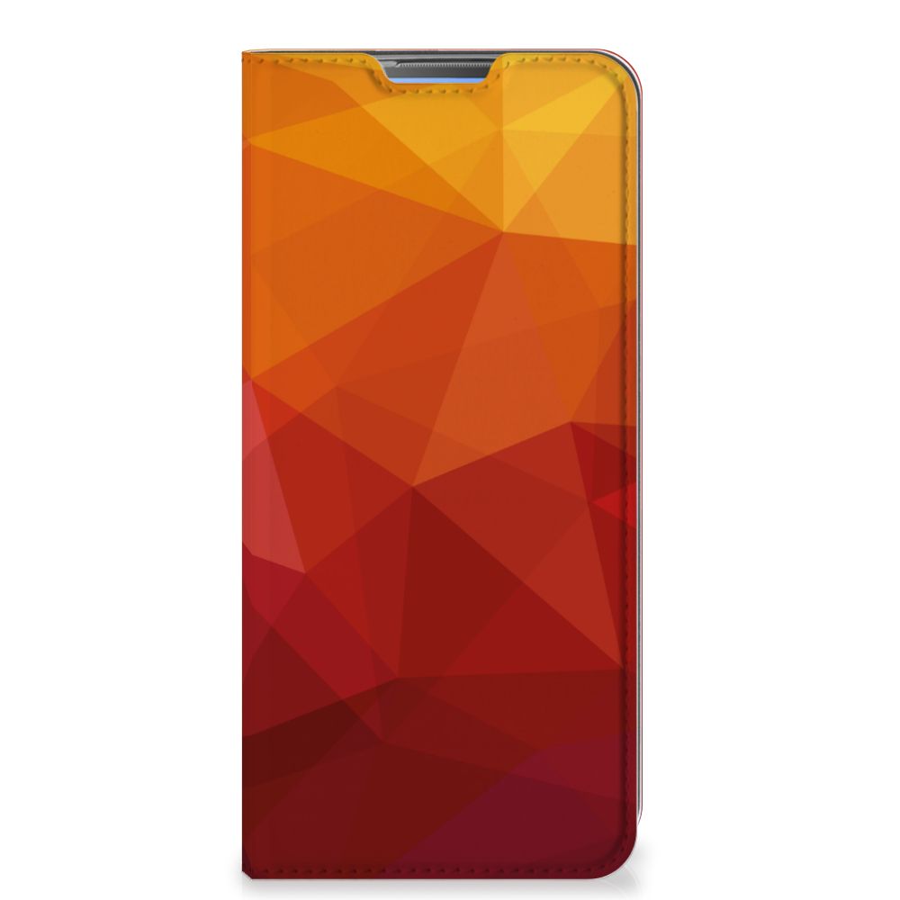 Stand Case voor OPPO A53 | A53s Polygon Red - B2C Telecom