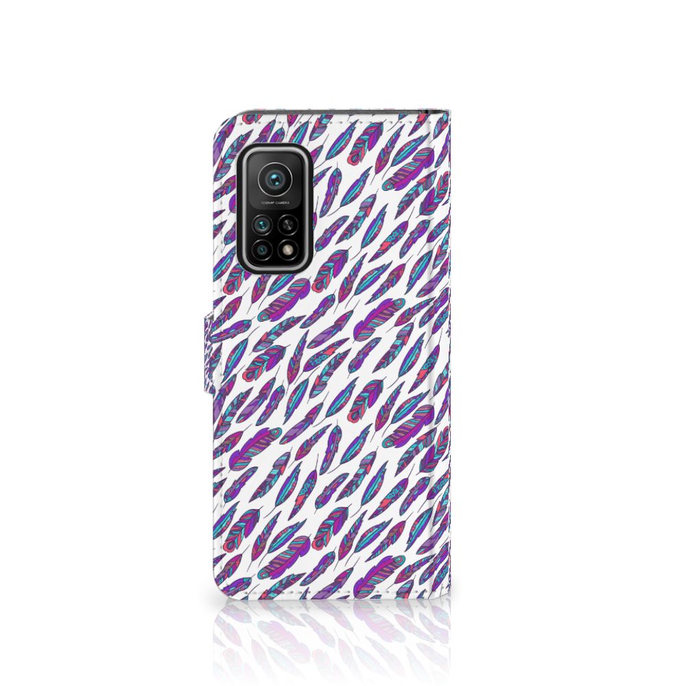 Xiaomi Mi 10T Pro | Mi 10T Telefoon Hoesje Feathers Color