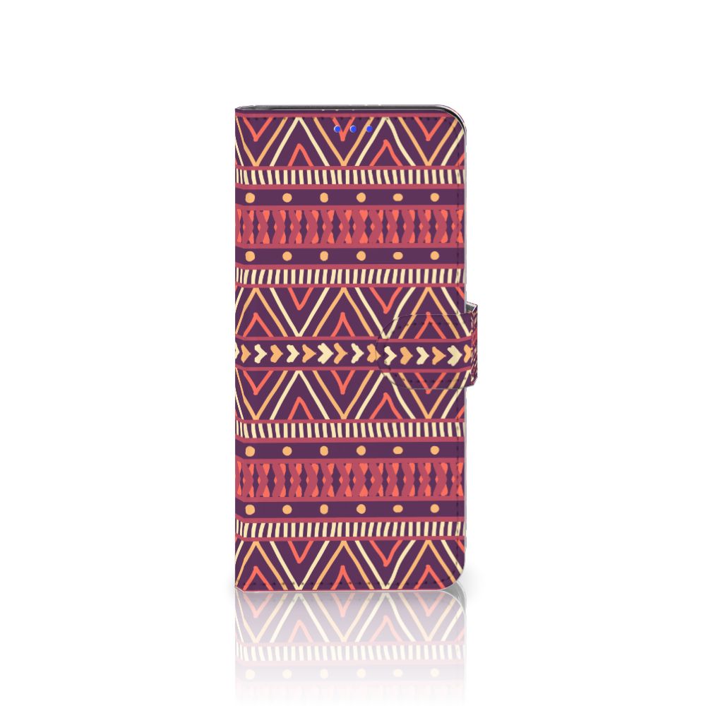 OPPO Reno5 Z | A94 5G Telefoon Hoesje Aztec Paars