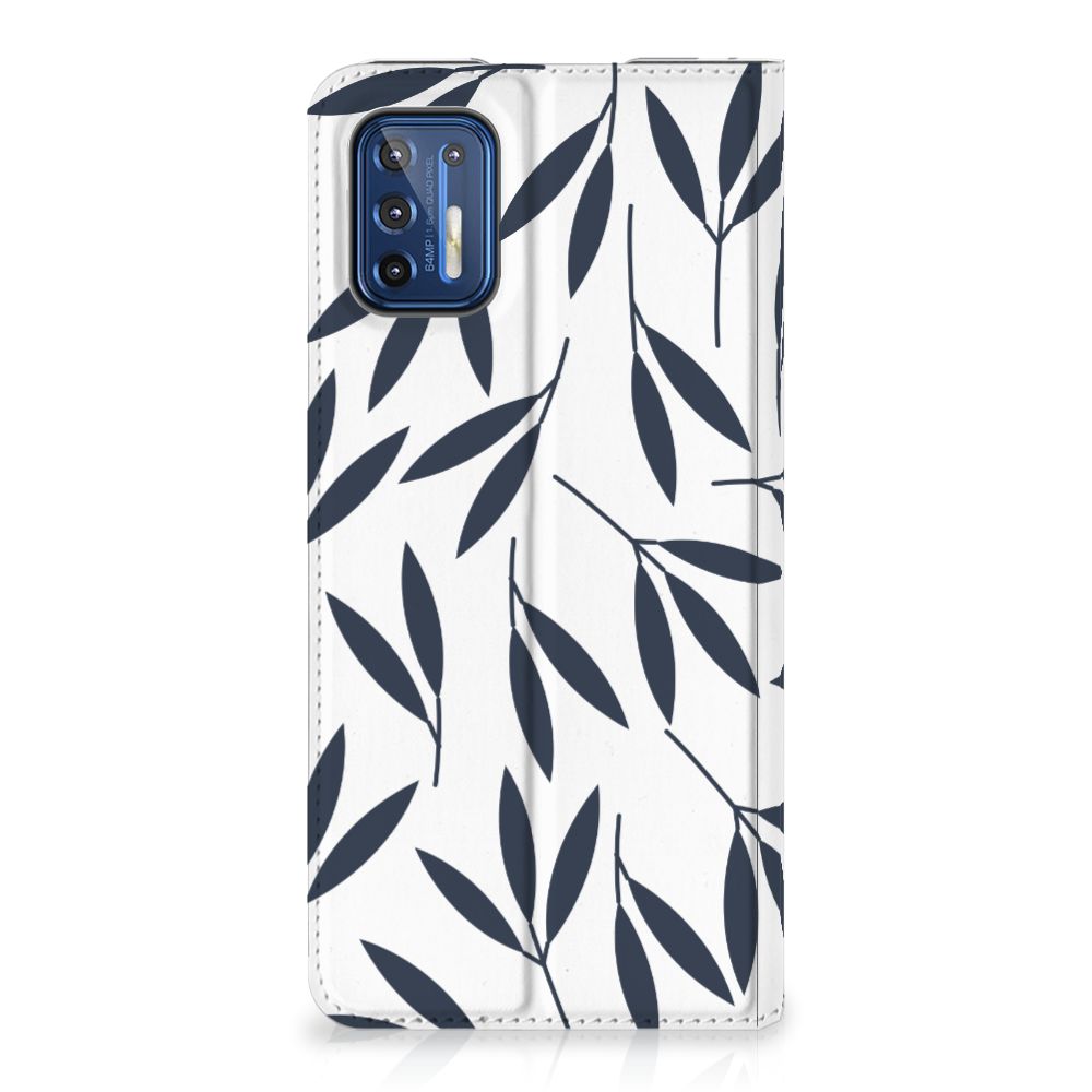Motorola Moto G9 Plus Smart Cover Leaves Blue - B2C Telecom