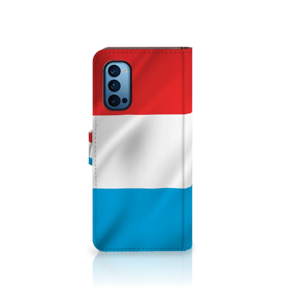 OPPO Reno 4 Pro 5G Bookstyle Case Luxemburg
