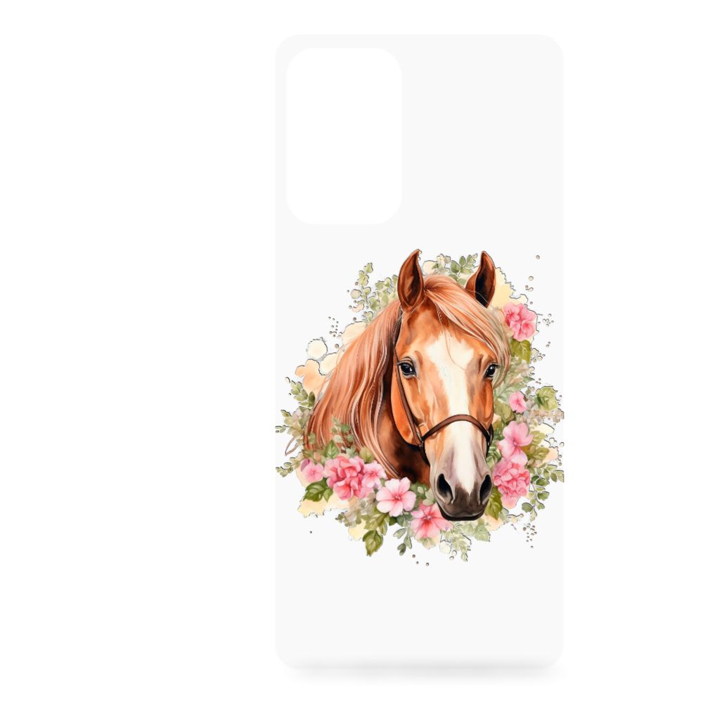 Dierenprint Telefoonhoesje voor Samsung Galaxy A72 (5G/4G) Paard