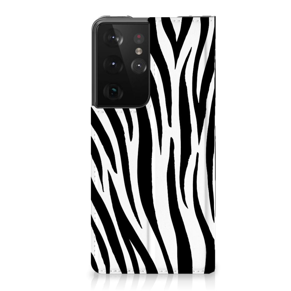 Samsung Galaxy S21 Ultra Hoesje maken Zebra