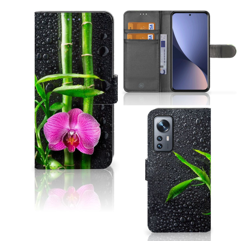 Xiaomi 12 | 12X Hoesje Orchidee