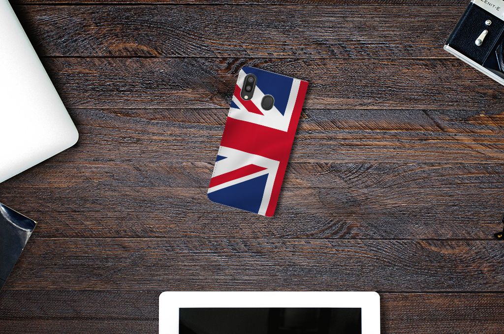 Samsung Galaxy M20 Standcase Groot-Brittannië