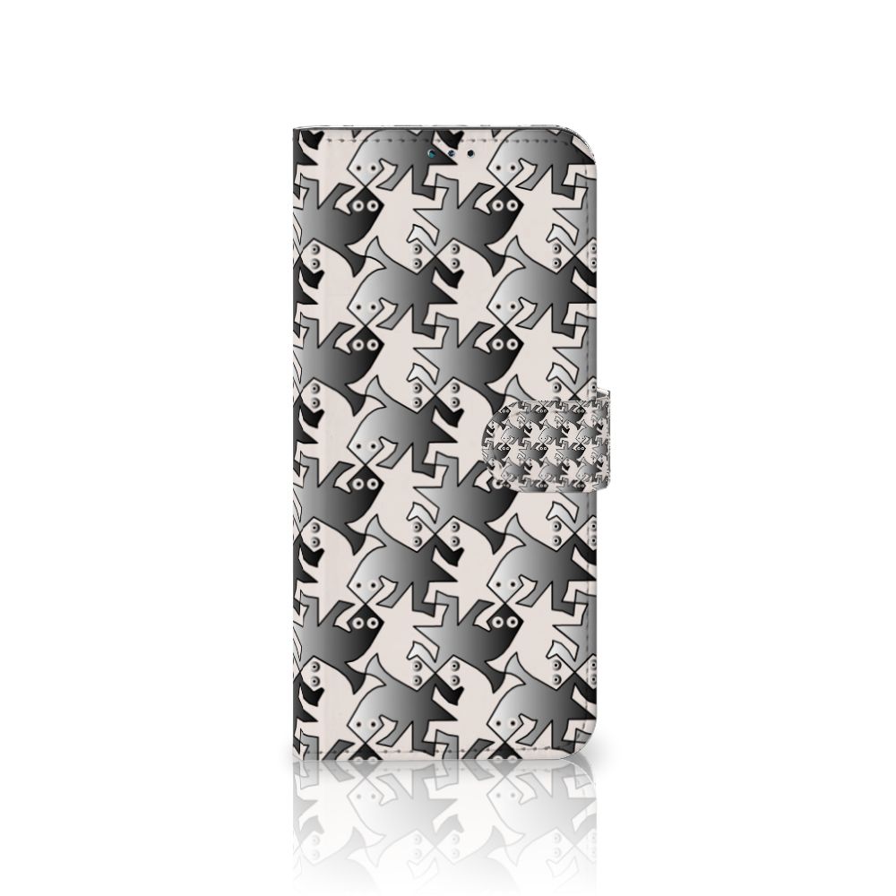 Nokia G50 Telefoonhoesje met Pasjes Salamander Grey