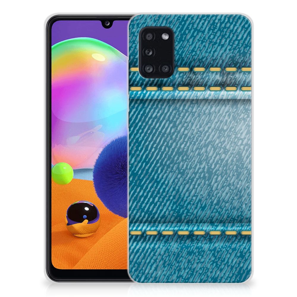 Samsung Galaxy A31 Silicone Back Cover Jeans B2C Telecom