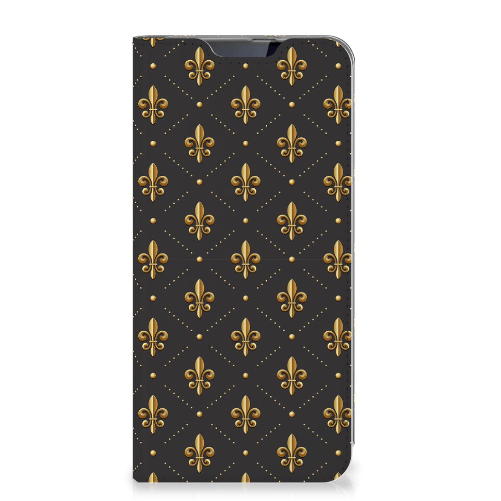 Samsung Galaxy A60 Hoesje met Magneet Franse Lelie