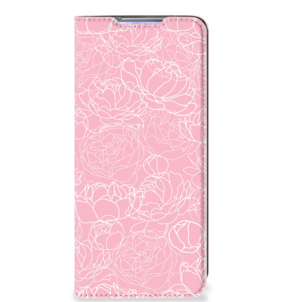 Samsung Galaxy S20 Ultra Smart Cover White Flowers - B2C Telecom