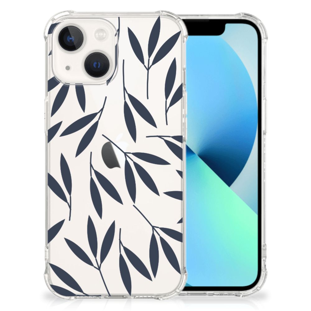 iPhone 13 Case Leaves Blue B2C Telecom