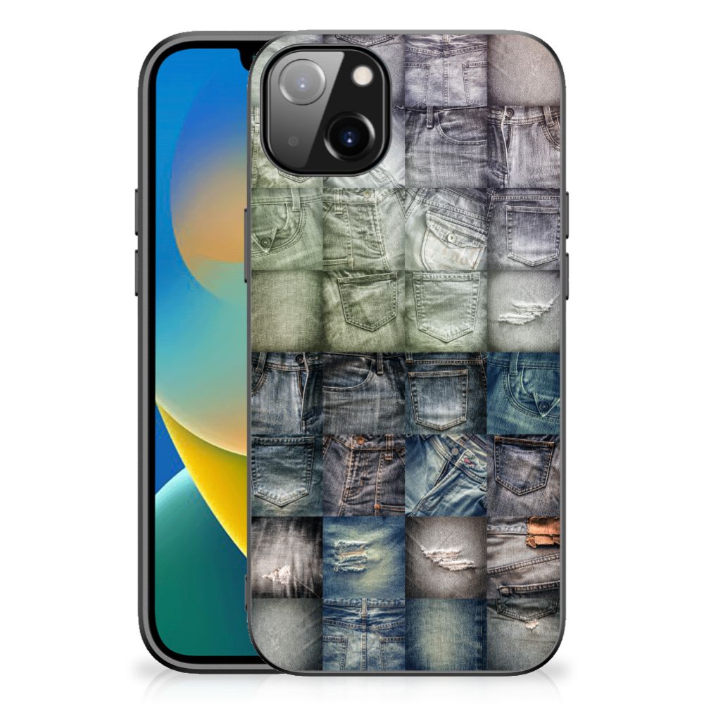 GSM Cover iPhone 14 Plus Spijkerbroeken