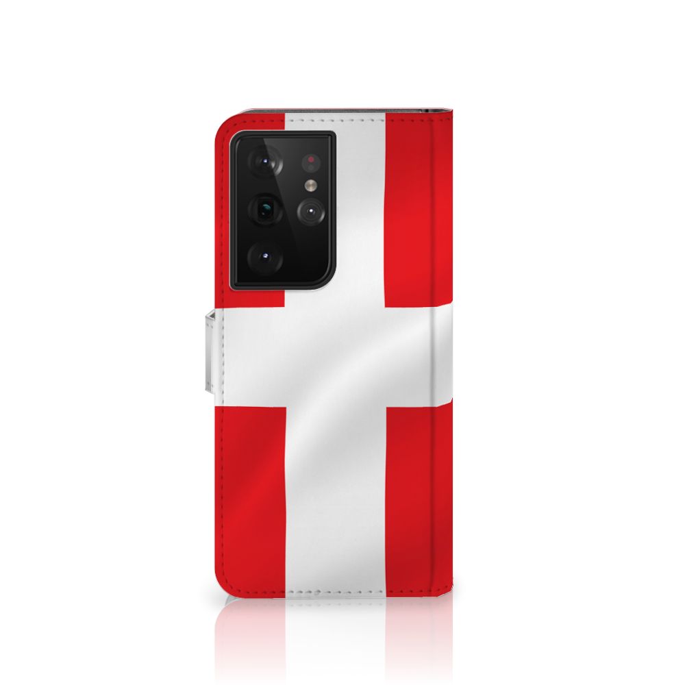 Samsung Galaxy S21 Ultra Bookstyle Case Denemarken