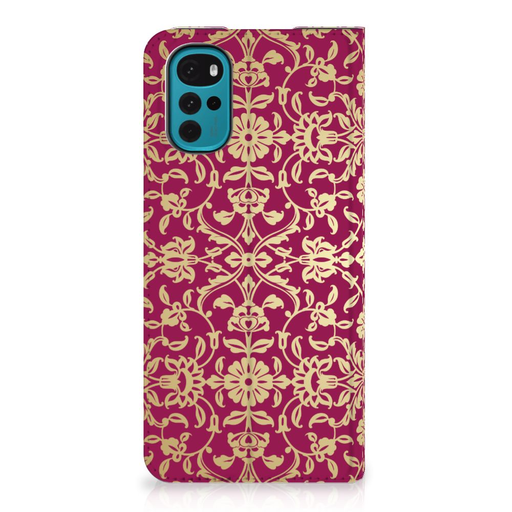 Telefoon Hoesje Motorola Moto G22 Barok Pink - B2C Telecom