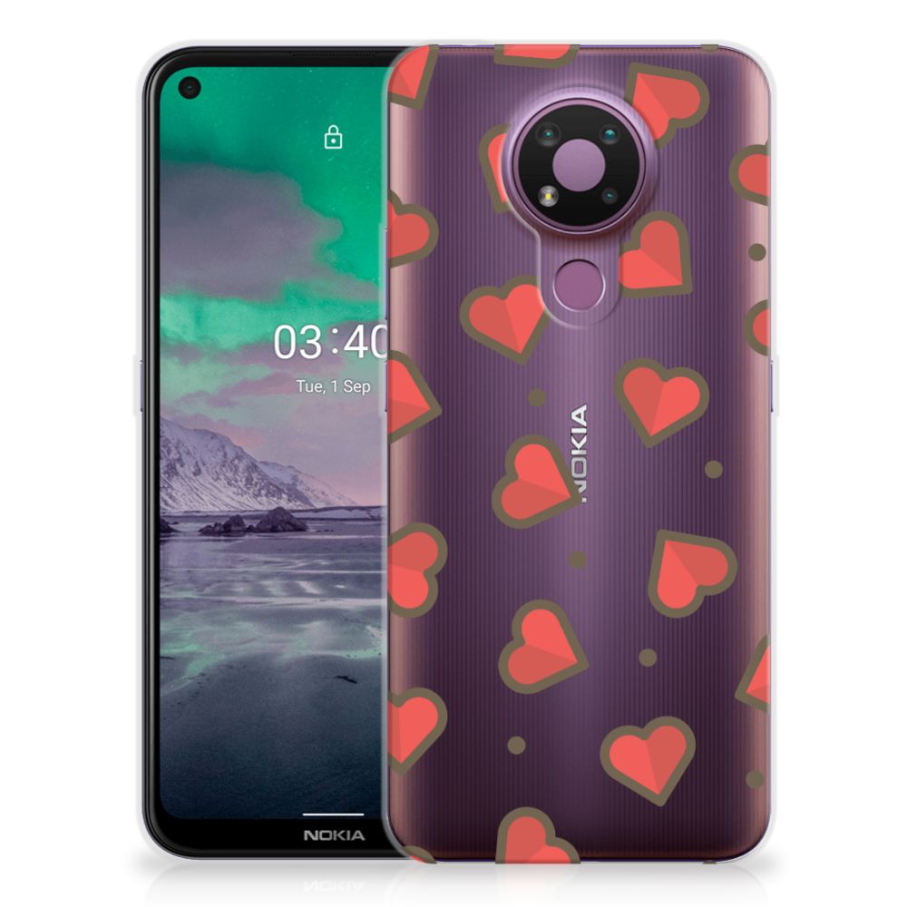 Nokia 3.4 TPU bumper Hearts B2C Telecom