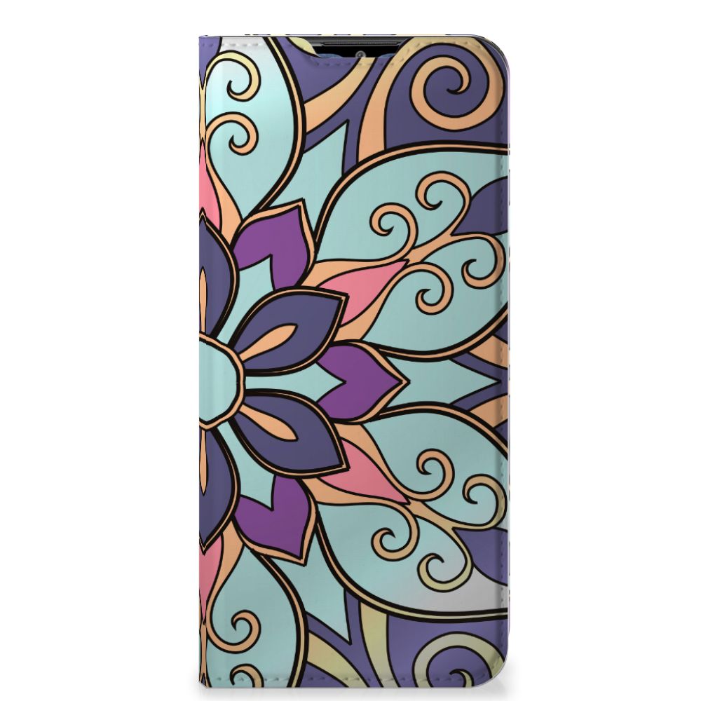 Samsung Galaxy M02s | A02s Smart Cover Purple Flower - B2C Telecom