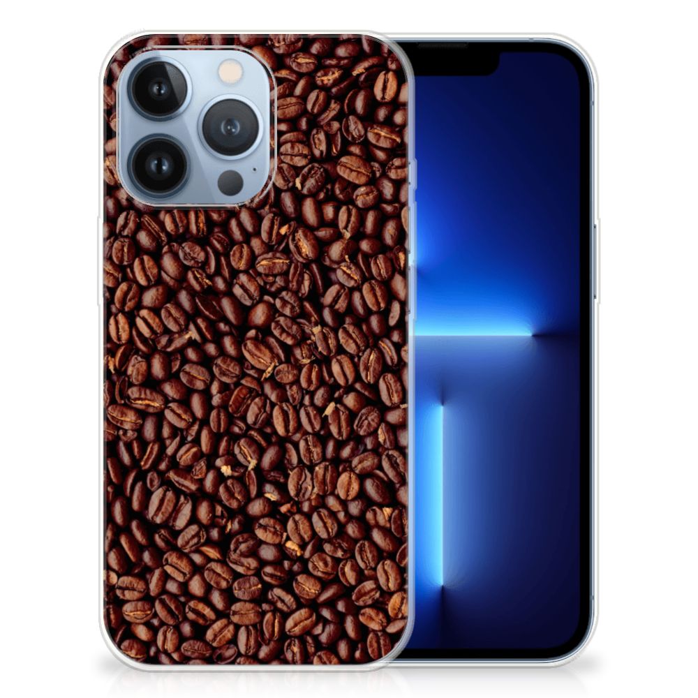 Apple iPhone 13 Pro Siliconen Case Koffiebonen B2C Telecom