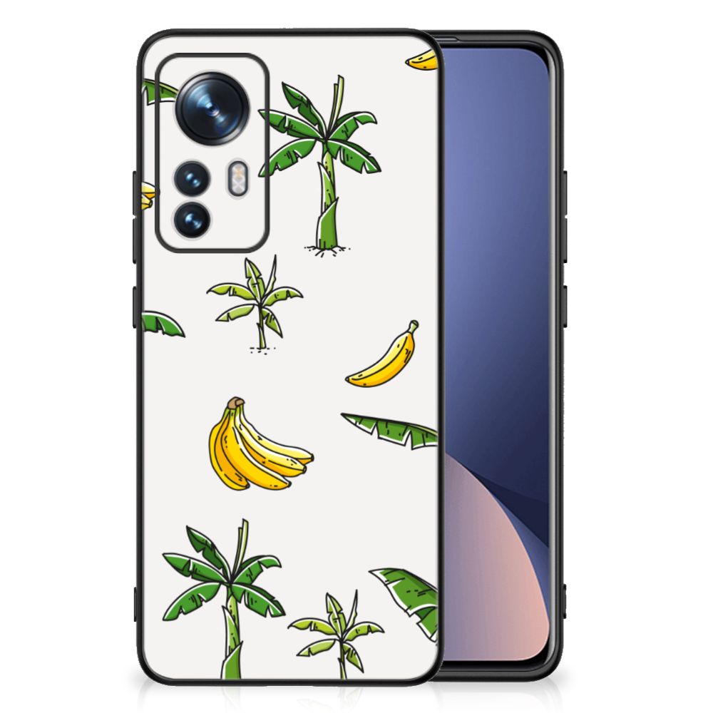 Xiaomi 12 | 12X Bloemen Hoesje Banana Tree