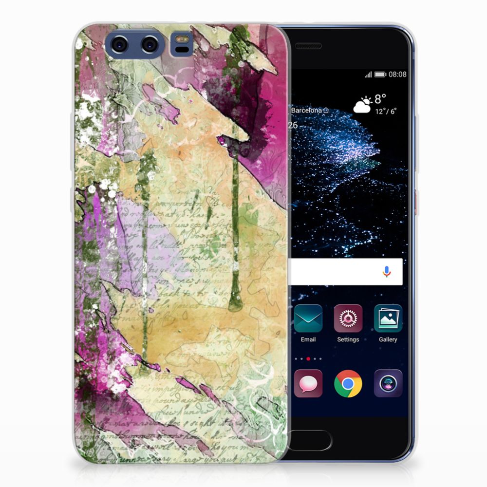 Hoesje maken Huawei P10 Plus Letter Painting