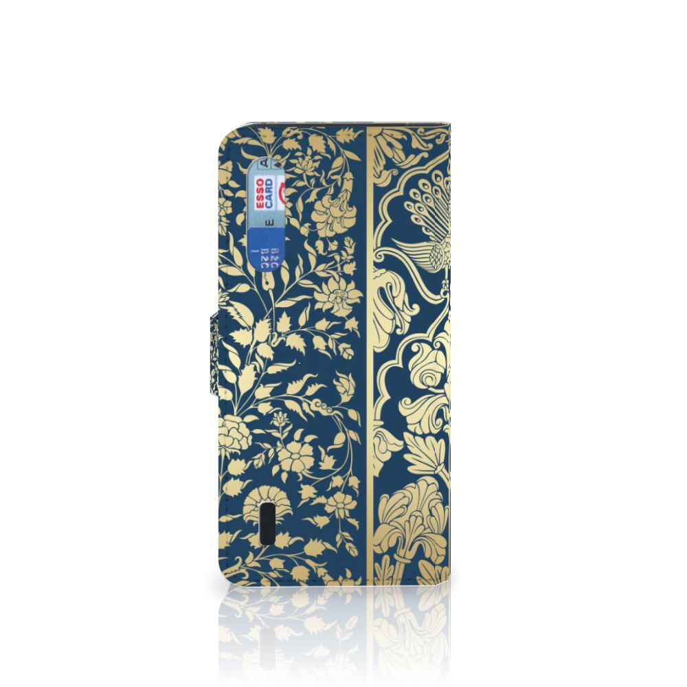 Xiaomi Mi 9 Lite Hoesje Beige Flowers