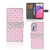 Samsung Galaxy A33 5G Portemonnee Hoesje Flowers Pink DTMP