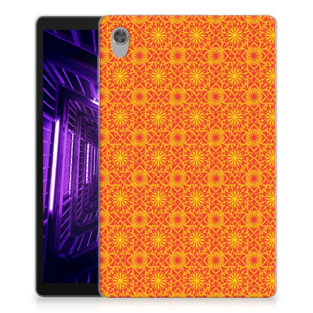 Lenovo Tab M10 HD (2de generatie) Hippe Hoes Batik Oranje - B2C Telecom