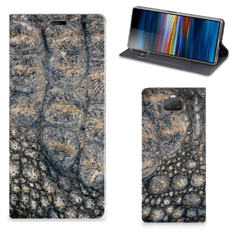 Sony Xperia 10 Plus Hoesje maken Krokodillenprint