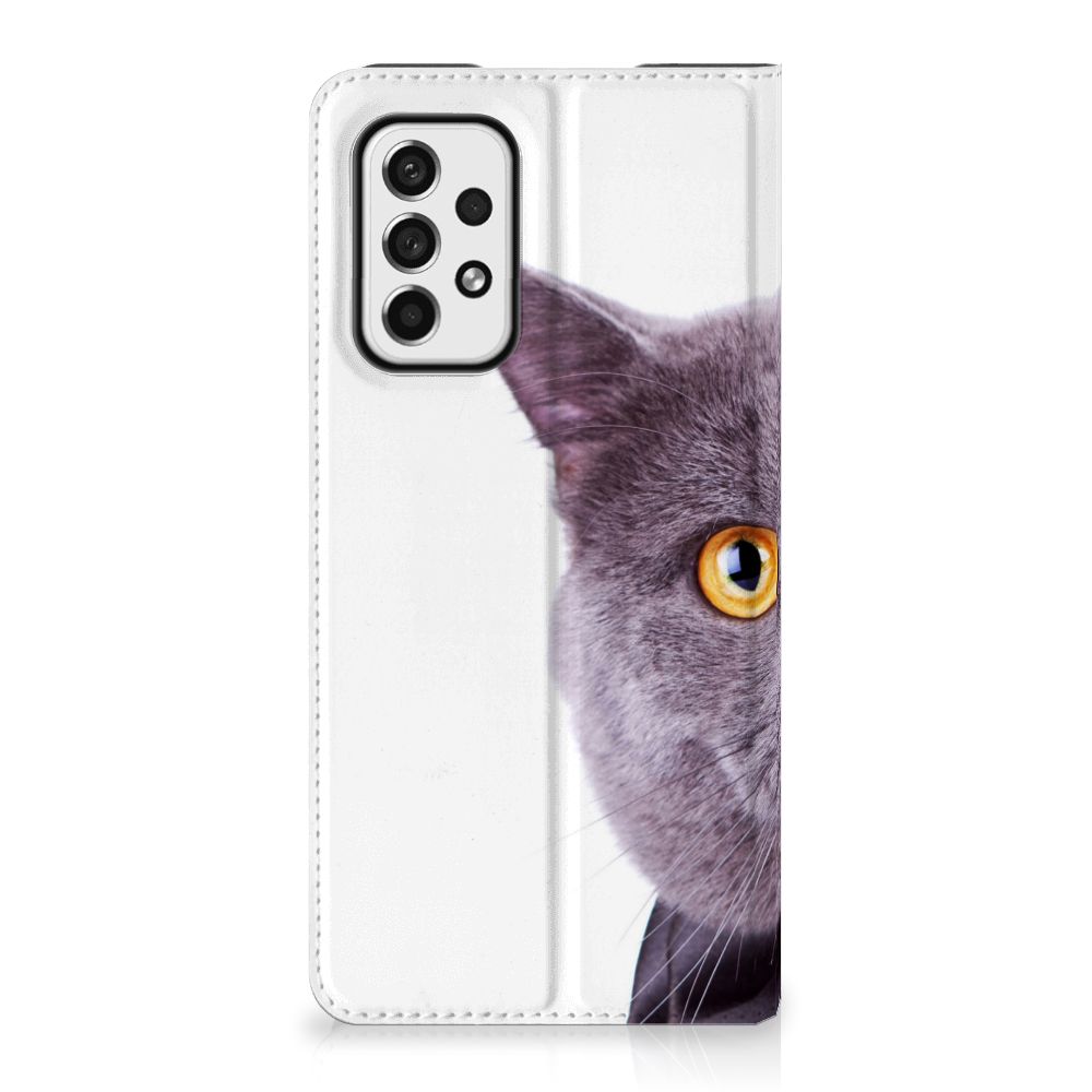 Samsung Galaxy A73 Hoesje maken Kat - B2C Telecom