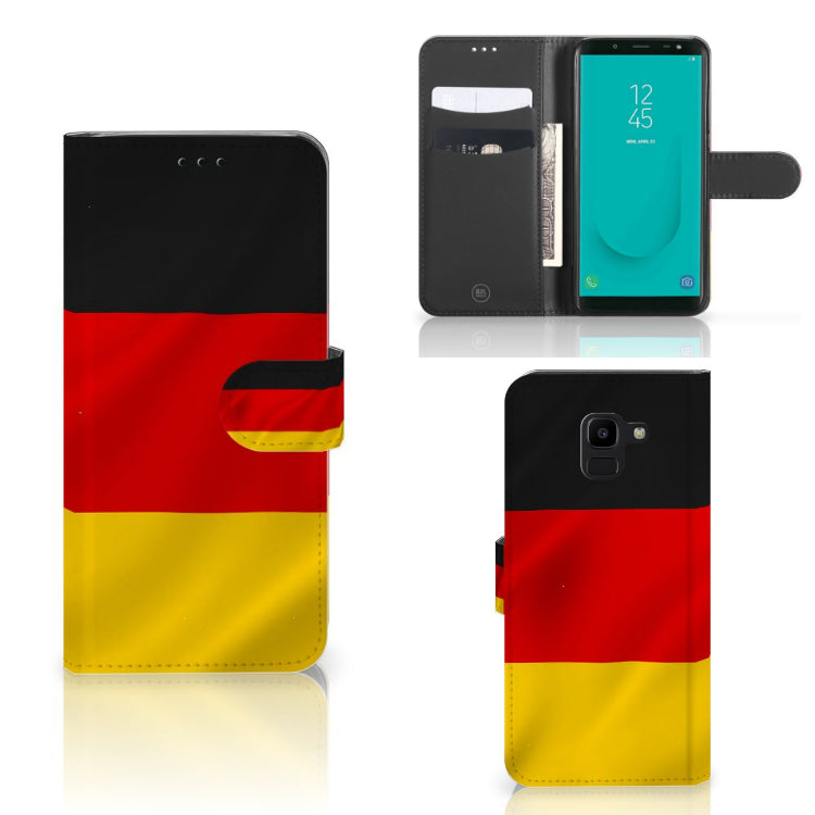 Samsung Galaxy J6 2018 Bookstyle Case Duitsland