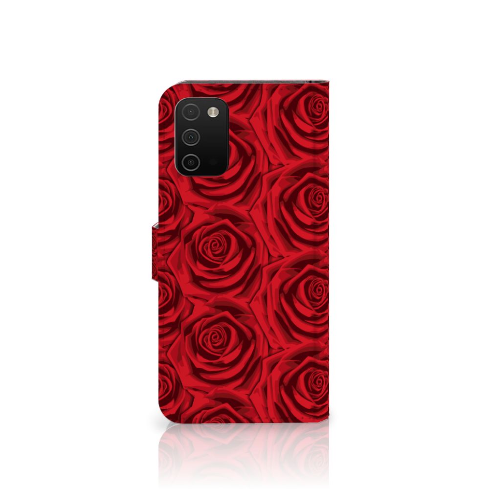 Samsung Galaxy A03s Hoesje Red Roses