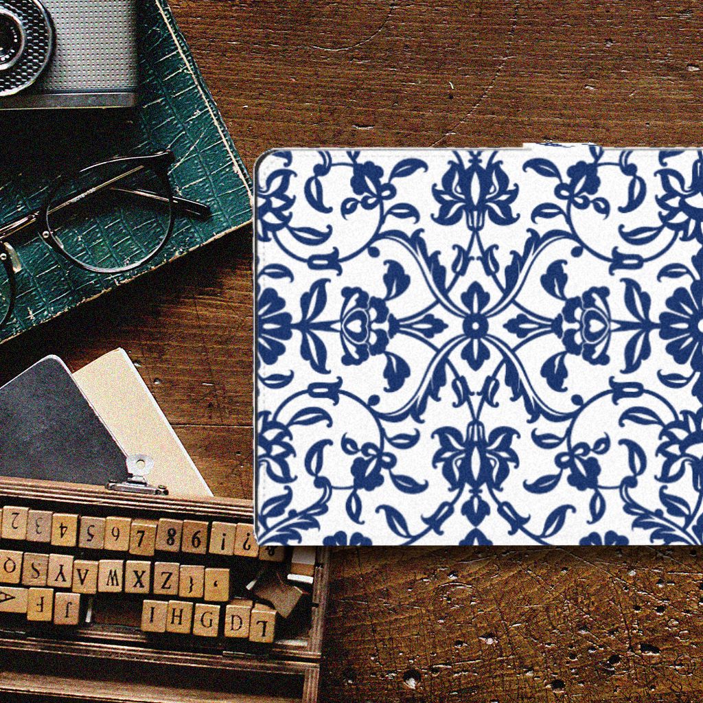 Lenovo Tab P11 | P11 Plus Tablet Cover Flower Blue