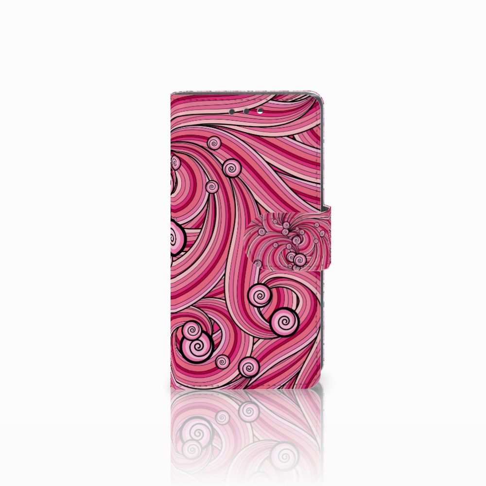 Sony Xperia X Compact Hoesje Swirl Pink