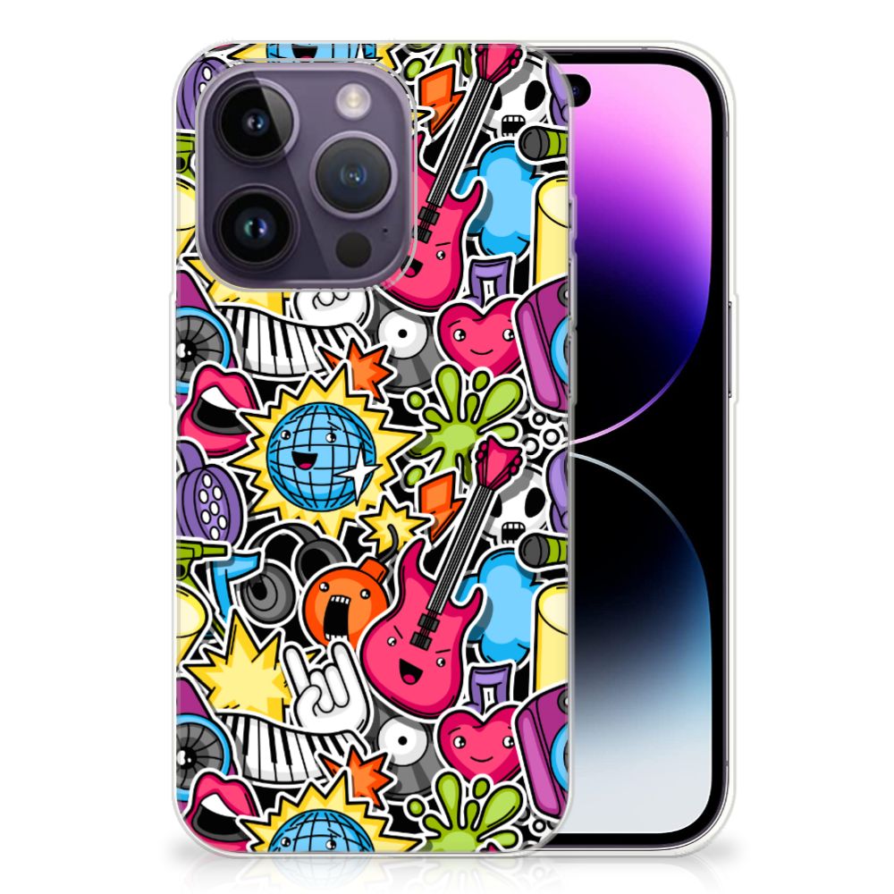 Apple iPhone 14 Pro Silicone Back Cover Punk Rock B2C Telecom
