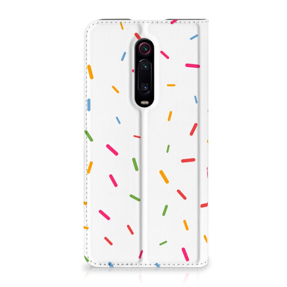 Xiaomi Redmi K20 Pro Flip Style Cover Donut Roze - B2C Telecom