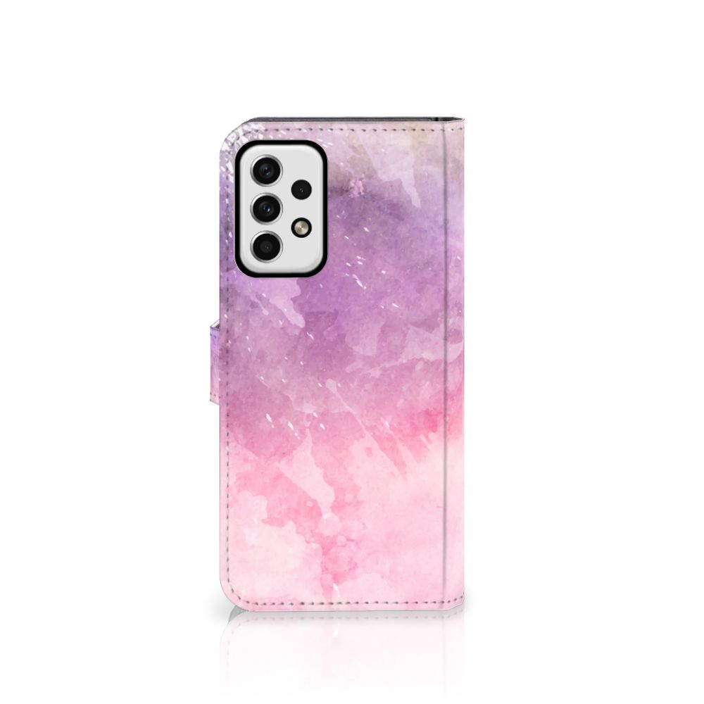Hoesje Samsung Galaxy A23 Pink Purple Paint