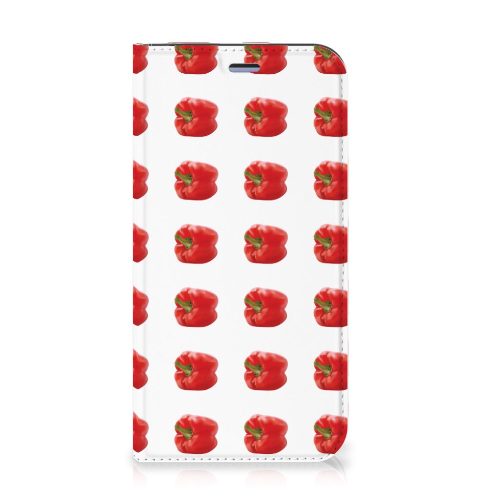 iPhone 12 Mini Flip Style Cover Paprika Red - B2C Telecom